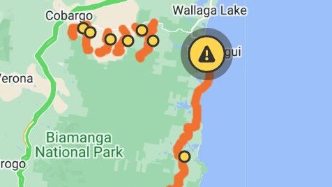 Multiple roads remain closed as a result of the fires.