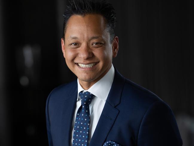 AIA Australia CEO and managing director Damien Mu, which developed the calculator and discovered his biological age is two years older than his actual age. Picture: Supplied