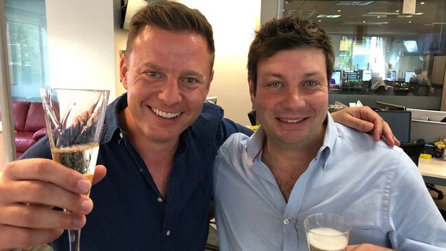 Ben Fordham and Tim Smith