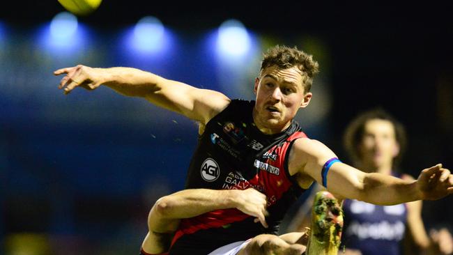 West Adelaide premiership player Aaron Anderson has signed with Edwardstown for the 2022 Adelaide Footy League season and will be joined by six more recruits. Picture: Michael Marschall