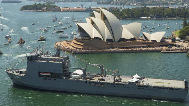 Australia Day at Sydney Harbour.