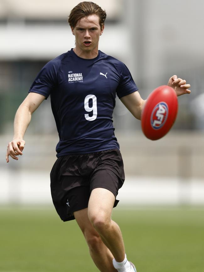 Sam Marshall moved from the Sunshine Coast to chase his football dream at Melbourne Grammar. Picture: Darrian Traynor/AFL Photos