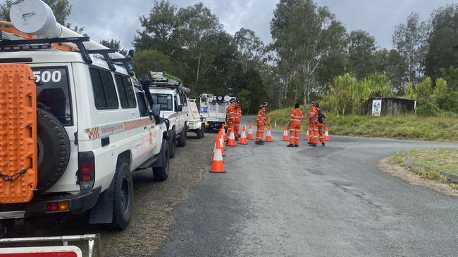 The Conondale crime scene. Picture: Eddie Franklin