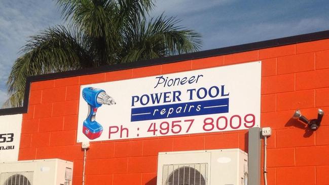 Pioneer Power Tool Repairs closed its doors on December 18, 2020 after 28 years of operating in Mackay. Picture: Contributed