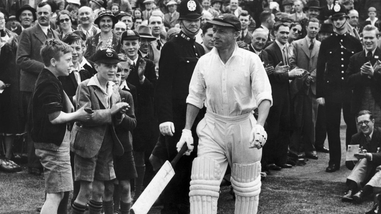 Sir Don Bradman, Australia’s greatest ever sportstar. (Photo by Fox Photos/Getty Images)