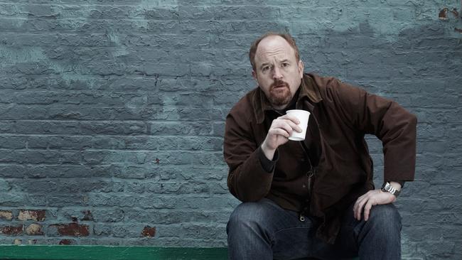 Before the downfall: US comedian, actor and director Louis C.K. in a promotional image for Louie, his TV series that screened from 2010 to 2015. Picture: FX