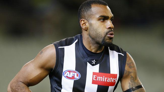 Heritier Lumumba has rebuffed peace offerings by Collingwood. Picture: Michael Klein