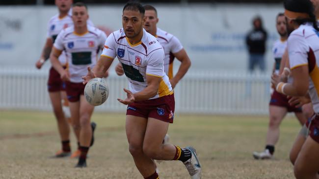 Tim Simona for Thirlmere Roosters. Picture: Steve Montgomery