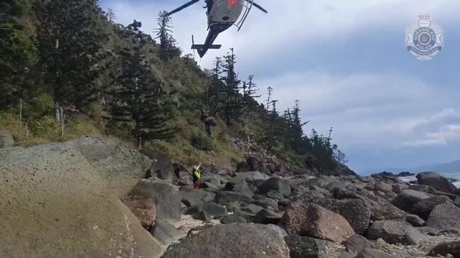 RACQ CQ Rescue and police helped a stranded 71-year-old sailor at Hook Island.