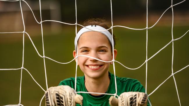 Star goalkeeper Mia Staykov. Picture: Child Expressions Photography