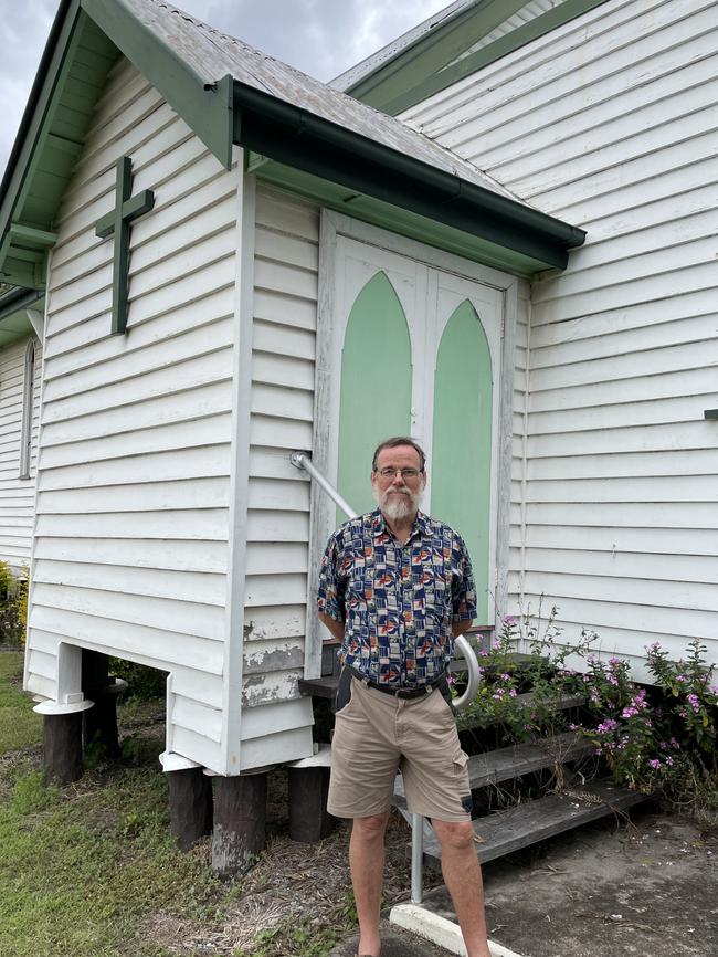 Martin Essenberg has taken preserving the St Matthews Anglican Church in Kilkivan into his own hands.