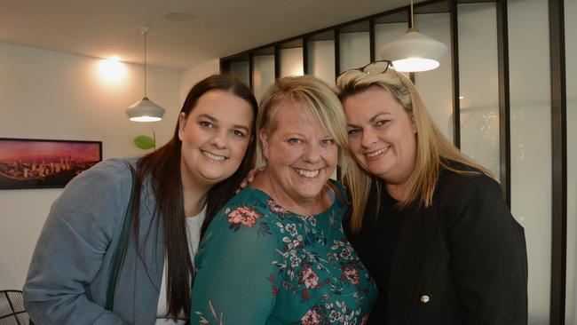 Shannon Jones, Amanda Tarling and Jacqui Jones at GC Girls in Business She E-O at The Aviary, Southport Sharks. Pic: Regina King