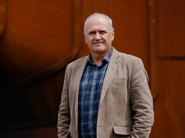 Australian Treasury former secretary Dr Ken Henry at the first day of the Forest Economics Congress at Mona in November 2023. Photo: Mona/Jesse Hunniford