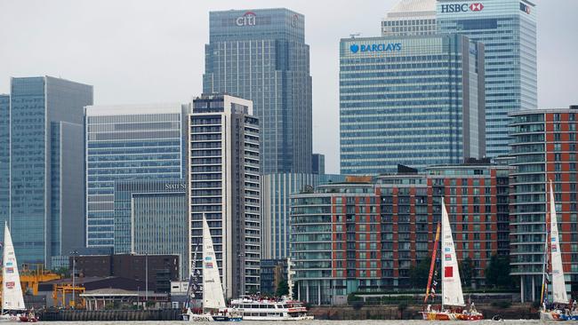 London’s financial district — still the international capital of currency trading. Pic: <i>AFP</i>