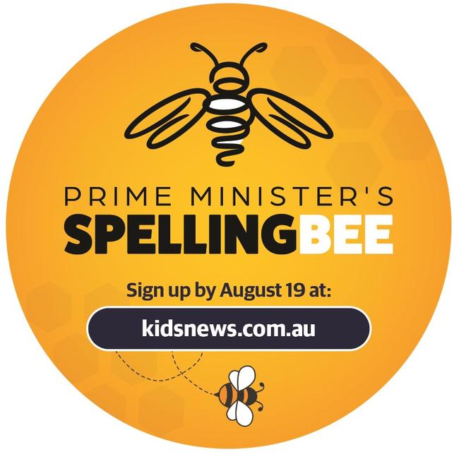 Registrations for the free, online Prime Minister’s Spelling Bee for years 3-8 are open until 5pm (AEST) on August 19.