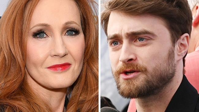 Harry Potter star Daniel Radcliffe lashed Rowling for her comments. Picture: Mike Coppola/Getty Images for WarnerMedia