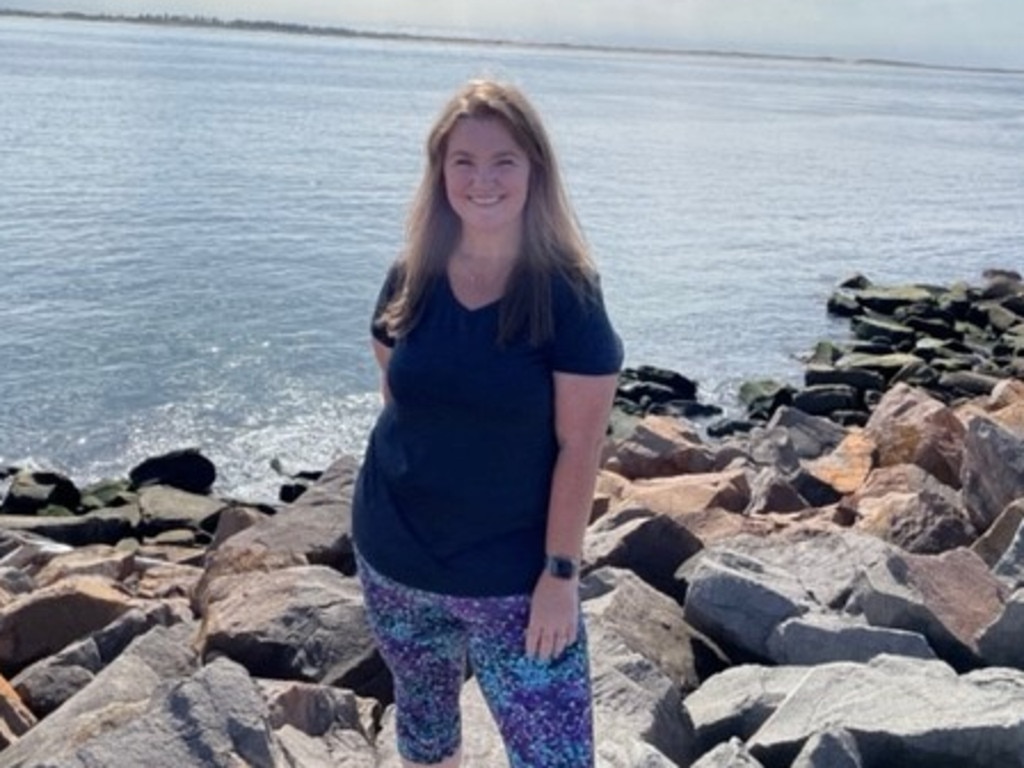 Ashleigh Roser was diagnosed with endometrial cancer in 2019 after she experienced heavy and extended periods. Picture: Supplied