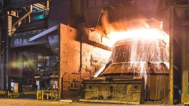 The BlueScope Port Kembla steelworks. The ABC’s Q+A panel discussed a potential ‘Buy Australian’ steel policy on the March 17 edition of the political discussion program. Picture: Supplied