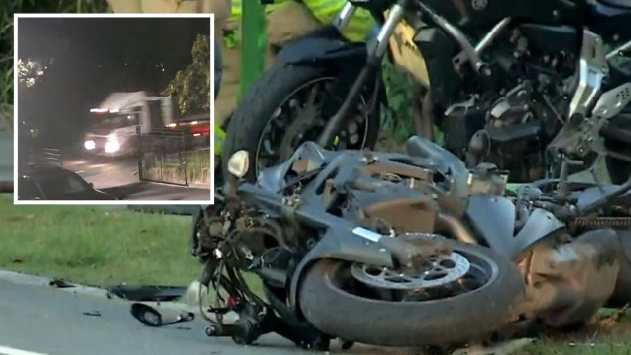 Search For Truck After Motorcyclist Killed In Crash Near Brisbane ...