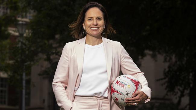 Netball Australia CEO Kelly Ryan will present the sport’s returns for the 2022 financial year to the AGM this week. Photo: Getty Images