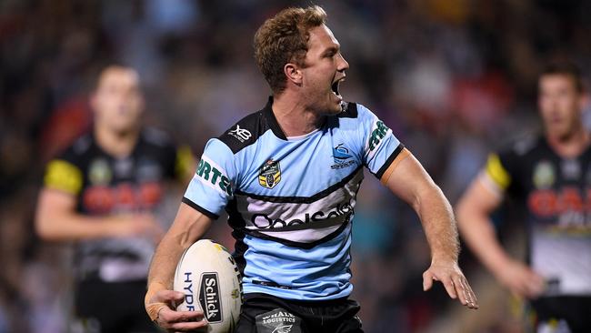 Matt Moylan of the Sharks.