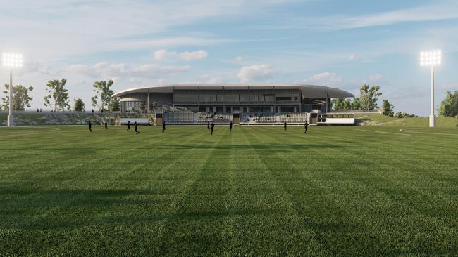 How Hawthorn’s new facility will look.