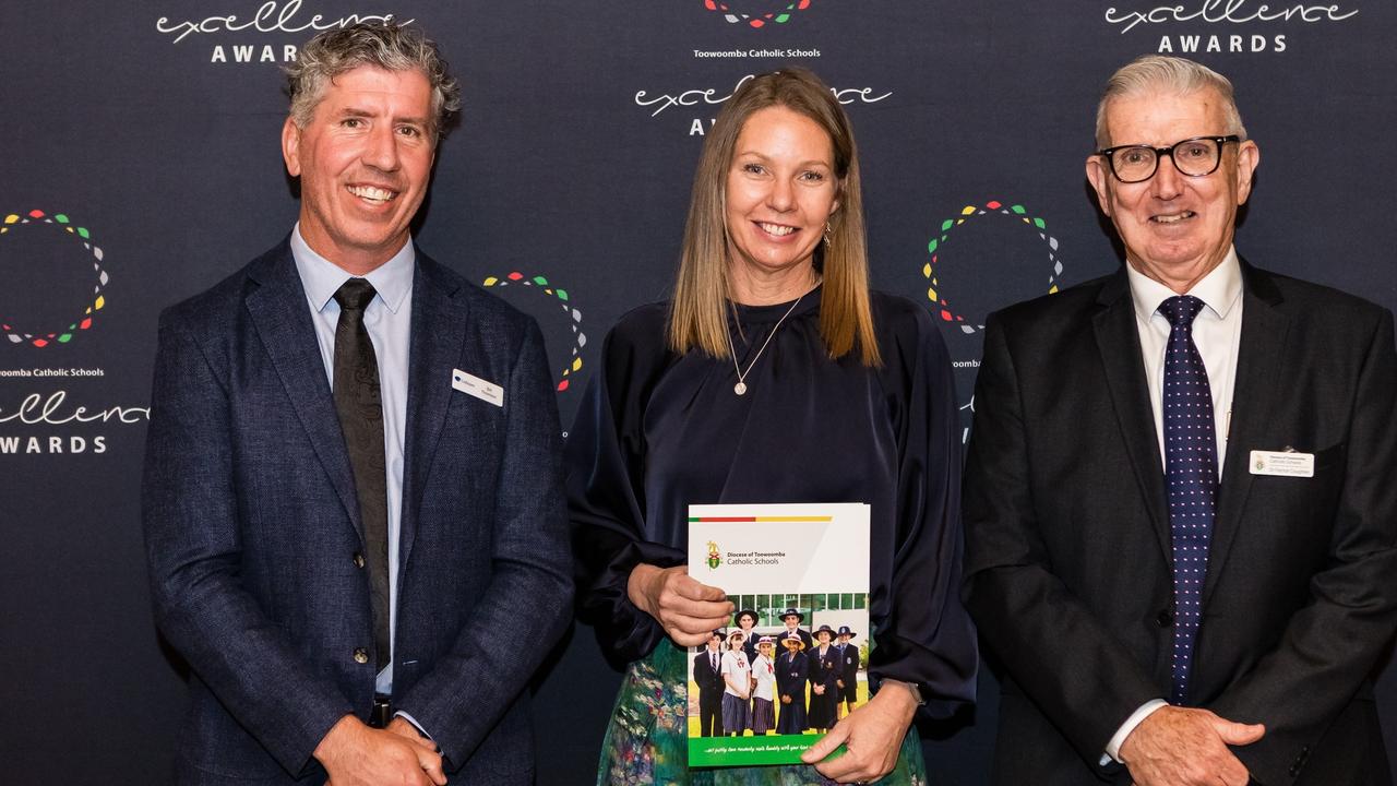 Secondary Expert Award recipient Mary Roberts at the 2023 Toowoomba Catholic Awards.