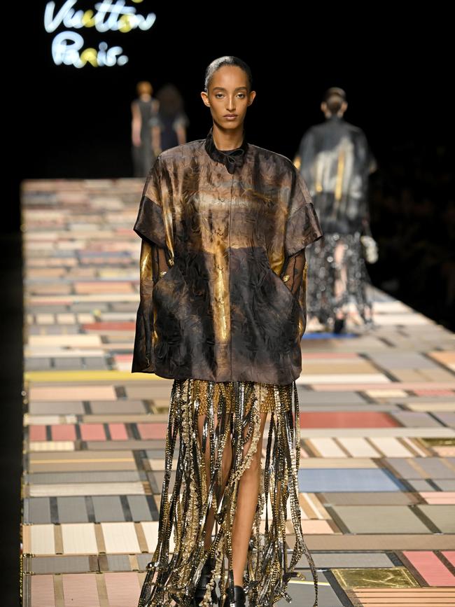 A model walks the runway during the Louis Vuitton Paris Womenswear Spring-Summer 2025. Picture: Getty Images