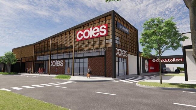 Concept image of the proposed new shopping centre for Caboolture West. Image: Moreton Bay Regional Council/DA Tracker