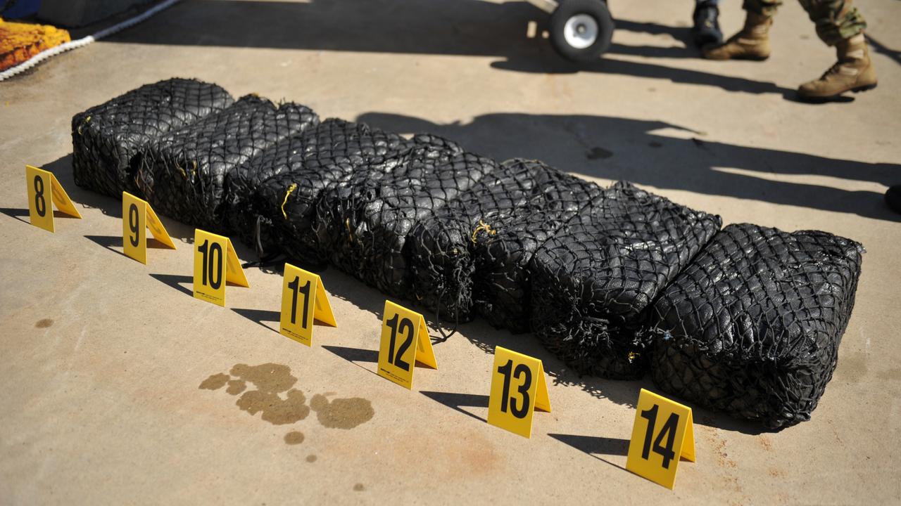 Federal police continued to find bags of cocaine washing up on the shore after the Baggaleys were arrested. Picture: Supplied