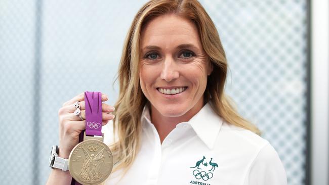 Pearson with her 2012 Olympic gold medal. Picture: Getty