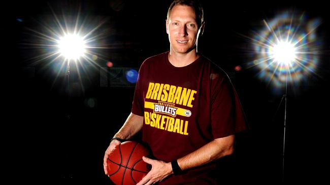 Mick Downer has been named as an assistant coach of the Brisbane Bullets National Basketball League team. Picture: John Gass