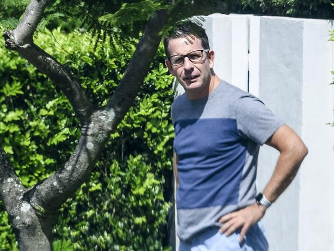 Managing Director of Facebook Australia and New Zealand, William Easton outside his in Balgowlah Heights. February 19, 2021. Photo: Rhett Wyman/AFR