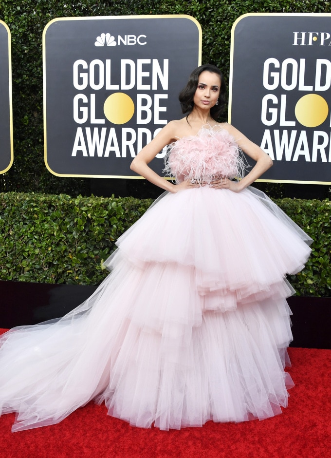 golden globes red carpet dresses