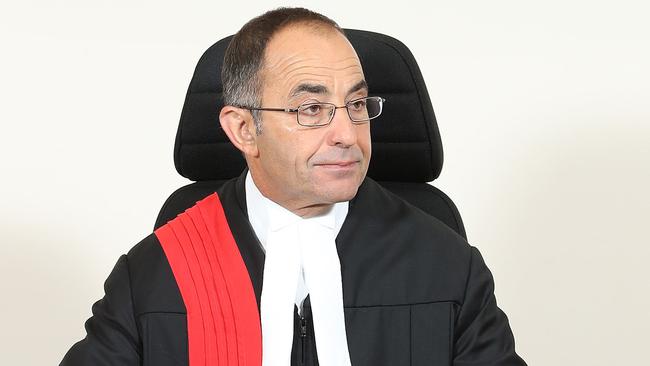 Supreme Court Chief Justice Chris Kourakis. Picture: Dylan Coker.