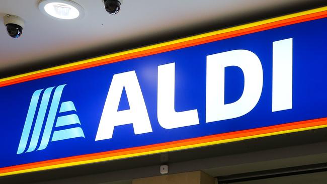 SYDNEY, AUSTRALIA - Newswire Photos JANUARY 17, 2022: A view of a sign at Aldi in Sydney as the cost of living continues to rise. Picture: NCA NewsWire