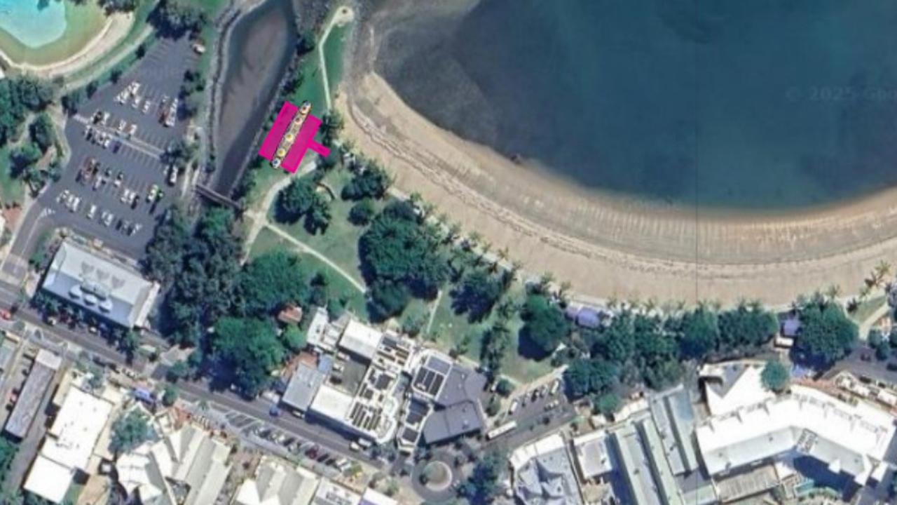 Location for the new ferris wheel is coming to Airlie Beach. Photo: Contributed