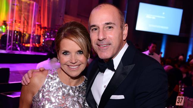 Katie Couric (L) and Matt Lauer. Picture: Getty