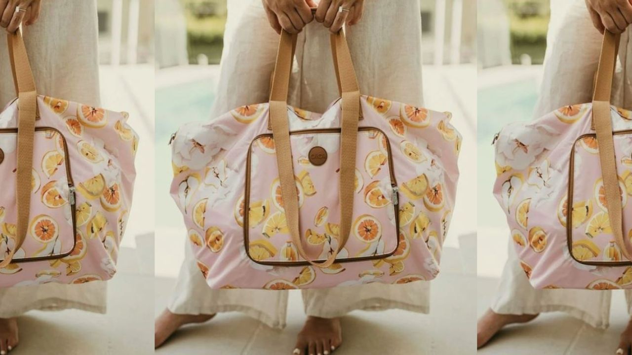 OiOi Fold-Up Tote. Picture: Myer