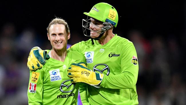 Jono Cook (left) has been the only standout POD selection of BBL finals.