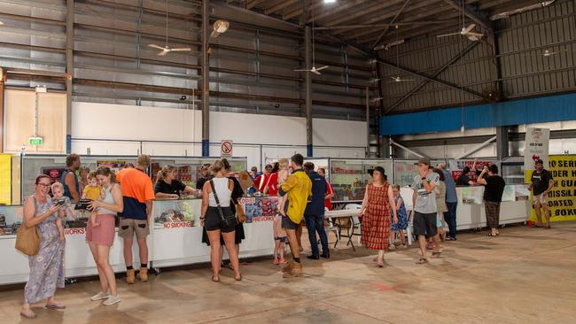 Fireworks Warehouse at Darwin show grounds sale on Territory Day. Picture: Pema Tamang Pakhrin