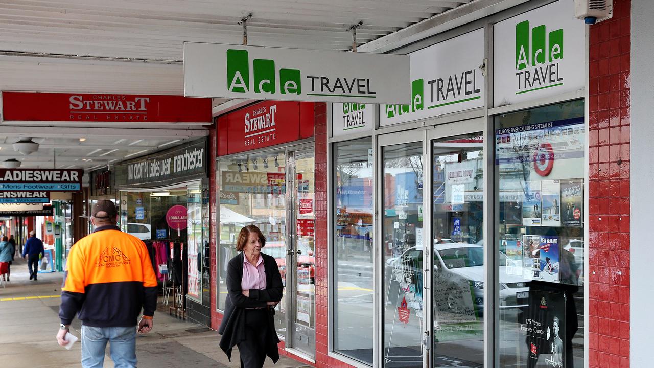 Ace Travel in Colac which Dittloff stole his customers’ money from. Picture: Mark Stewart