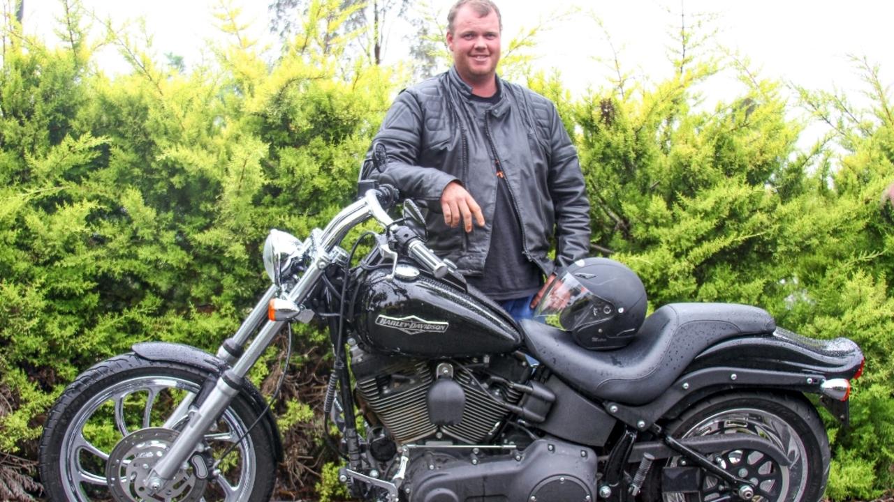 The Kingaroy man’s siblings have remembered their brother as a strong man who worked hard and loved his Harley, his family and to make people laugh. Photo credit: Ellen-Rose Burgess