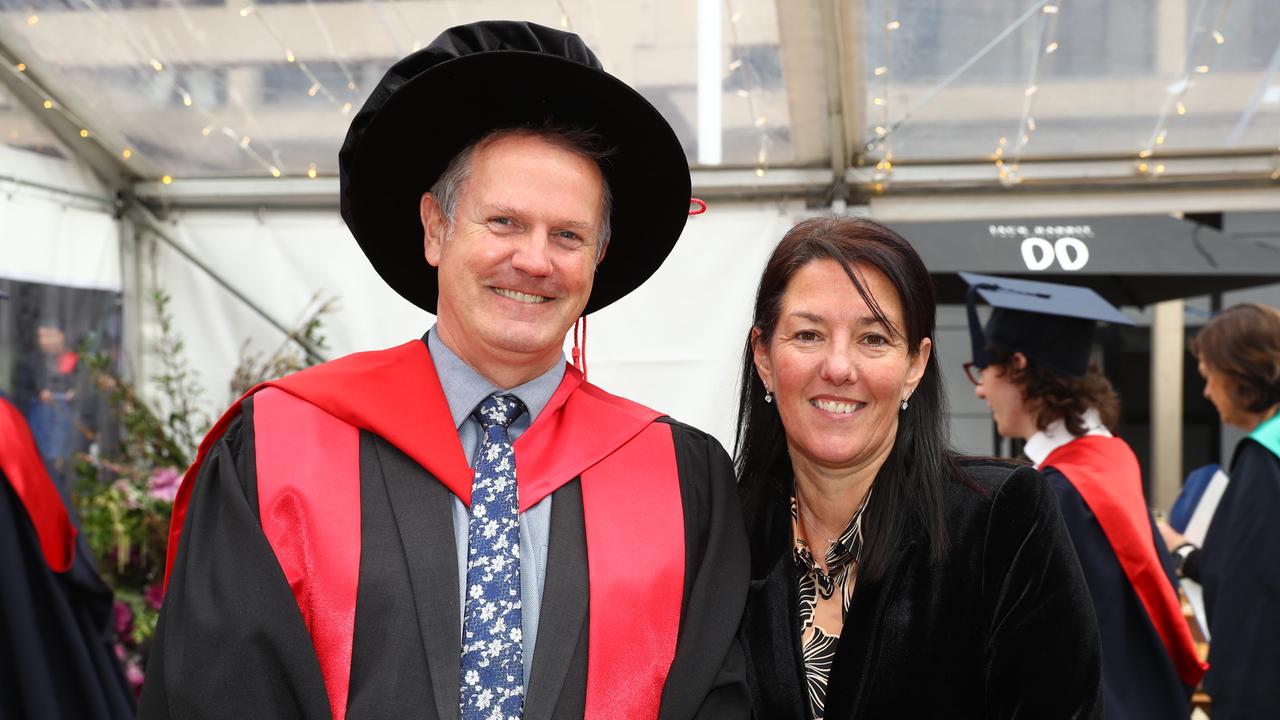 Dr Matt Brett and Rebecca Bone. Picture: Alison Wynd