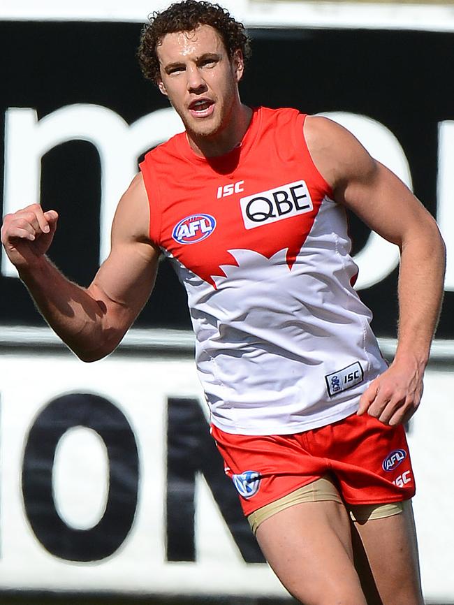 Shane Mumford was traded from Geelong to the Sydney Swans.