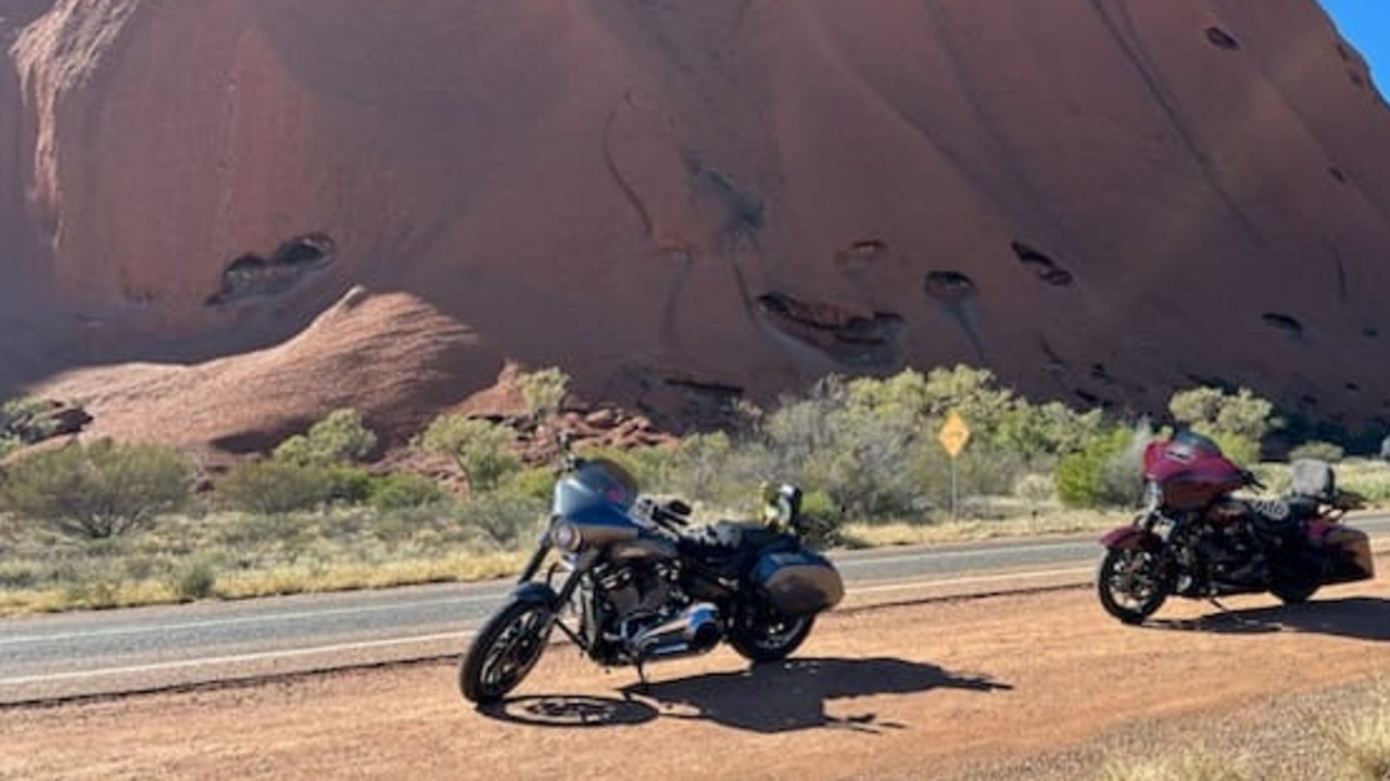 Women riding change on the road