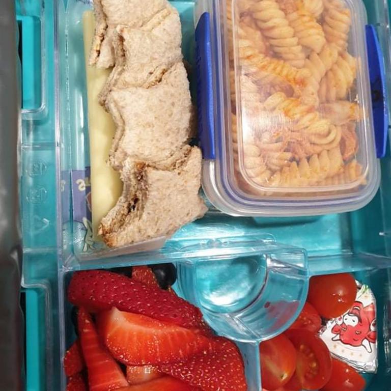 With two chefs for parents, Maya’s lunchbox always contains a good variety of food.