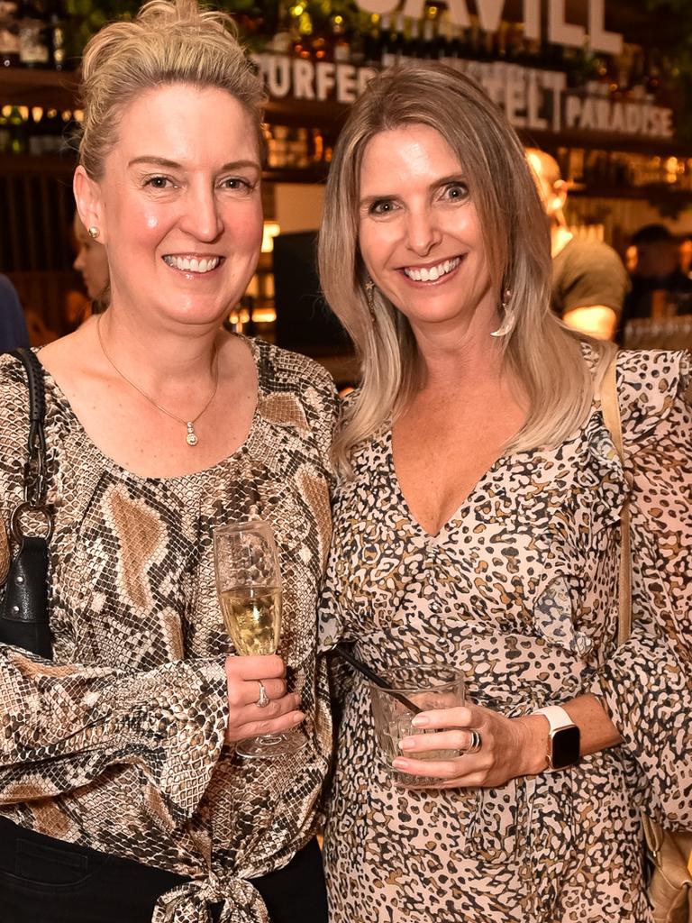 Olivia Scott and Cathy Stewart at The Cavill Hotel opening, Surfers Paradise. Socials: Damien Anthony Rossi | Picture: Pedro Freitas