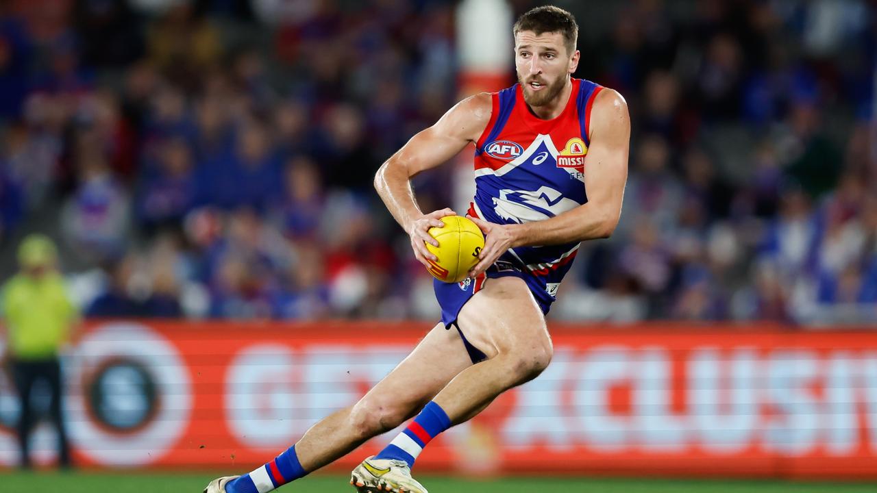 Marcus Bontempelli is up for the challenge. Picture: Dylan Burns/AFL Photos via Getty Images