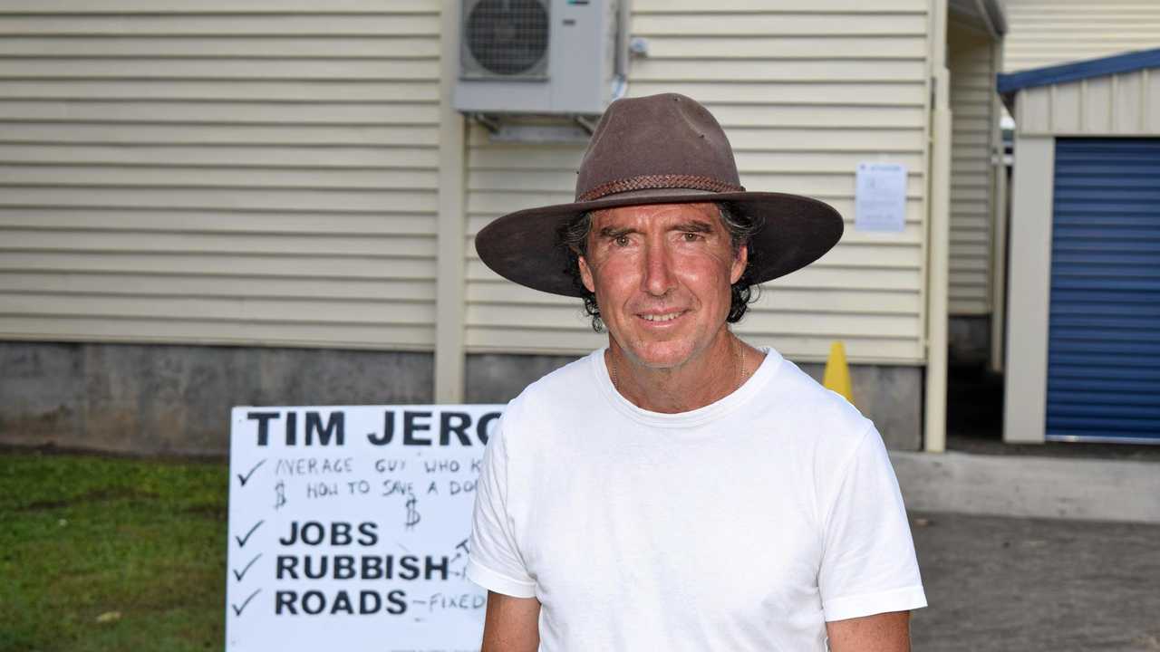 Tim Jerome was candidate in the recent Gympie council by-election. He drew 22 per cent of the vote. Picture: Josh Preston